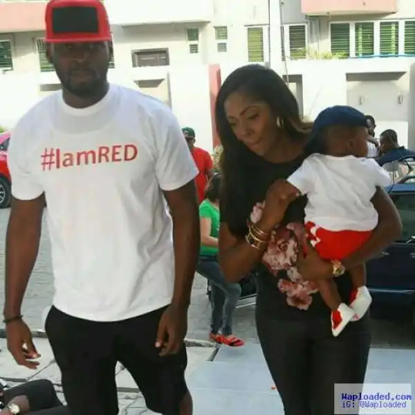 Photos: Tiwa Savage, Teebillz & Son At Annie & 2face